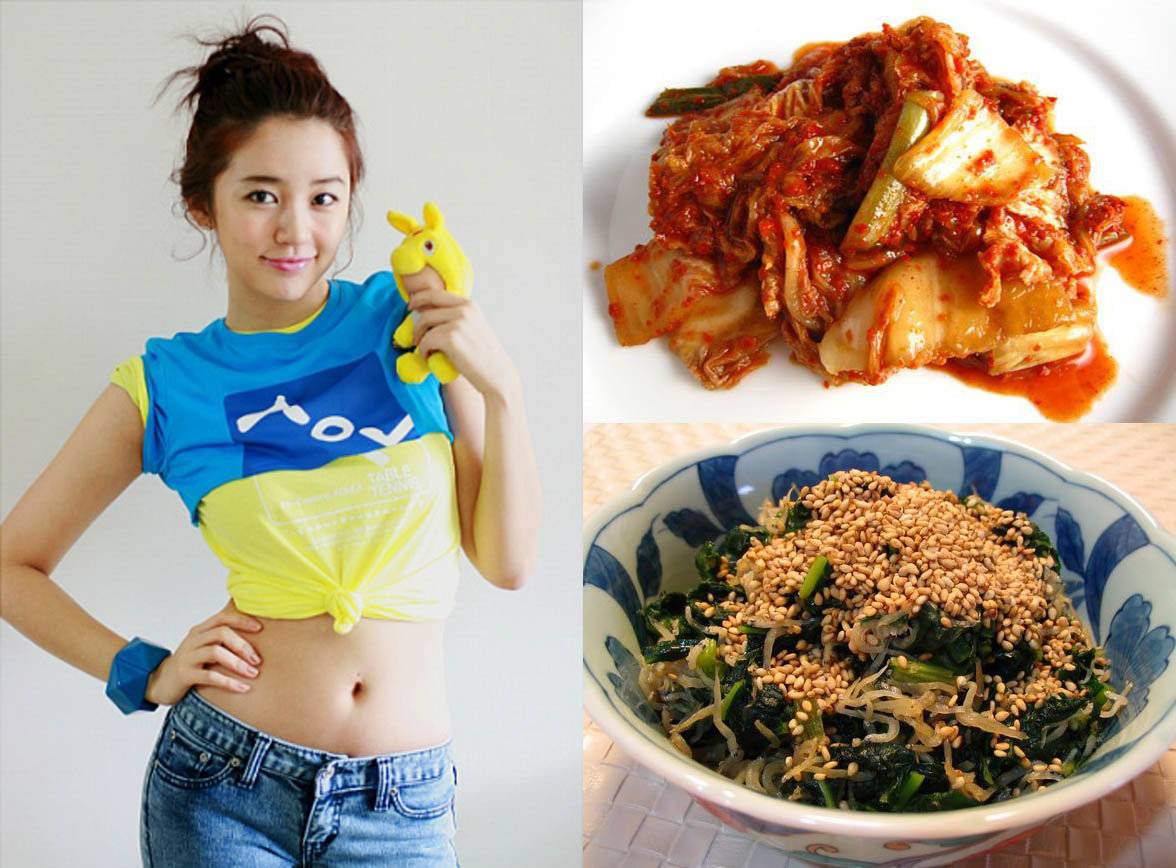 Корейские диеты - айдолы до и после диет - dayoung