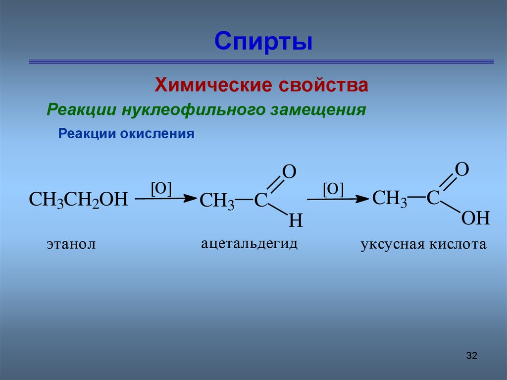 Уксусная кислота взаимодействует с этанолом. Ацетальдегид н2. Реакции спиртов. Химические свойства спиртов. Химические свойства этанола.