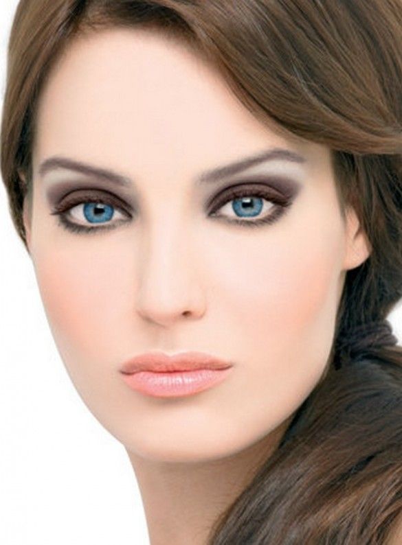 Цвета теней для голубых глаз: макияж знаменитостей | bonamoda