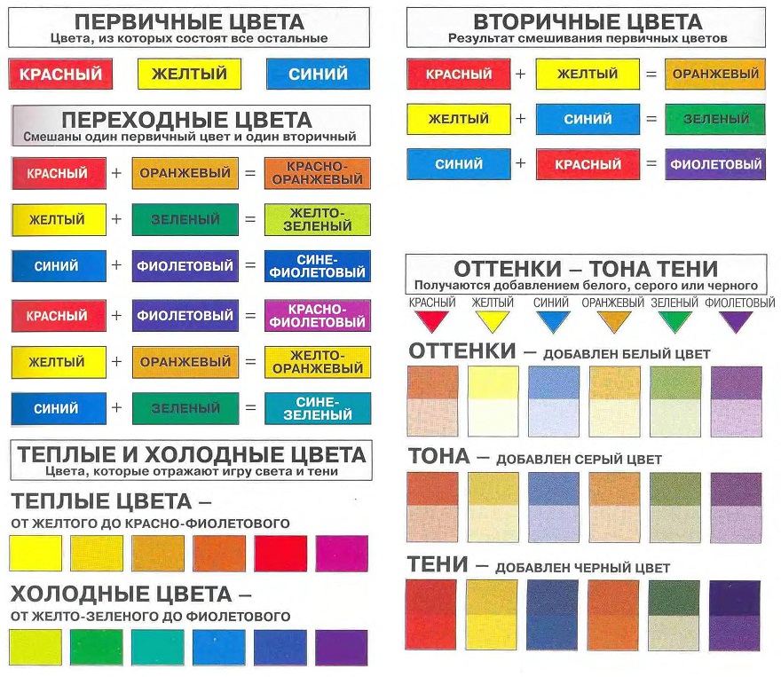 Цветовая гамма в одежде