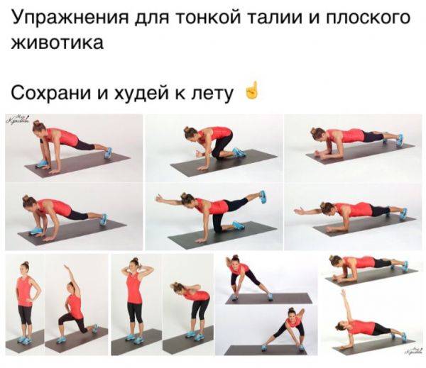 Мощное упражнение для укрепления всего тела и тонкой талии :: polismed.com