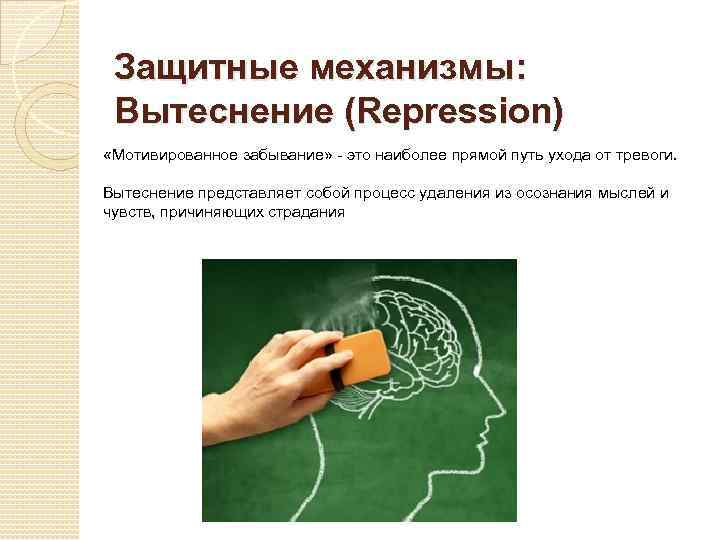Статья з. фрейд “вытеснение”