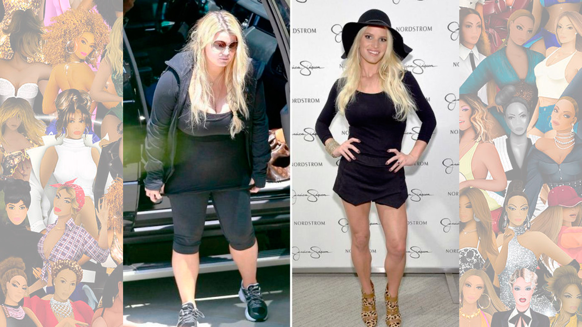 Звезды до и после похудения