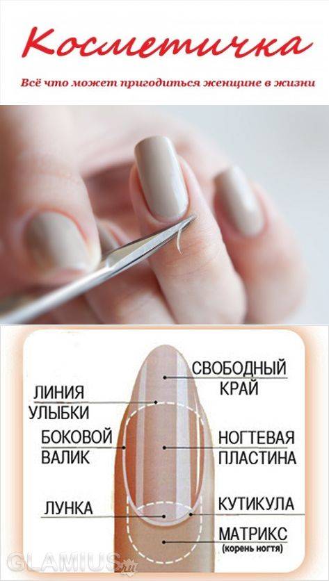 Как правильно обрезать кутикулу в домашних условиях?