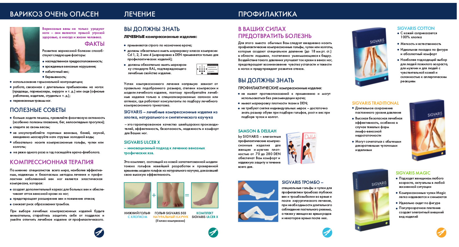 Буклет варикозное расширение вен нижних конечностей